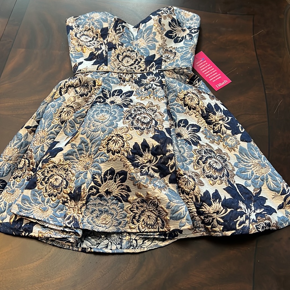 BLONDIE Sleeveless Mini Fit + Flare Dress. - Picture 5 of 15
